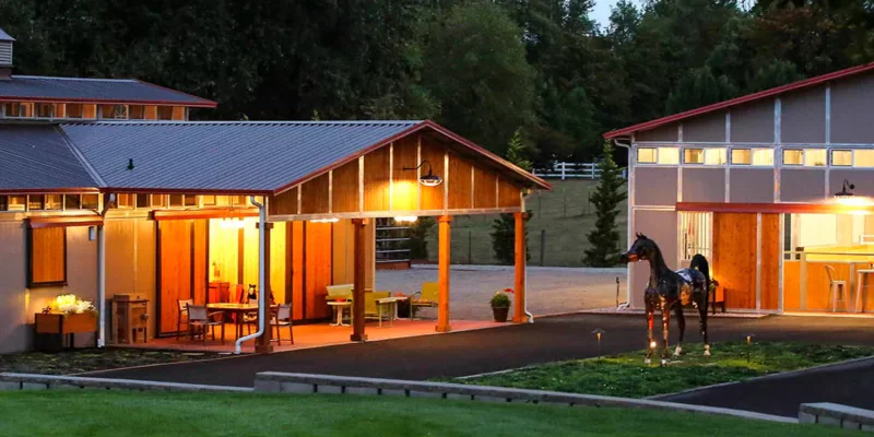 Custom barns & arenas by Coast Steel Buildings & Barns